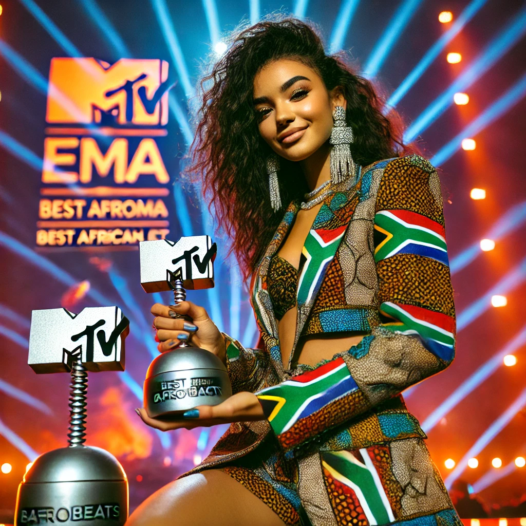 Tyla’s Triumph: South African star dominates 2024 MTV EMAs, highlights ...
