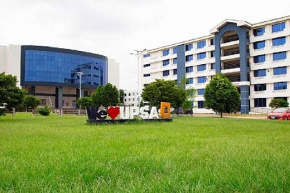 Front view of UPSA Campus